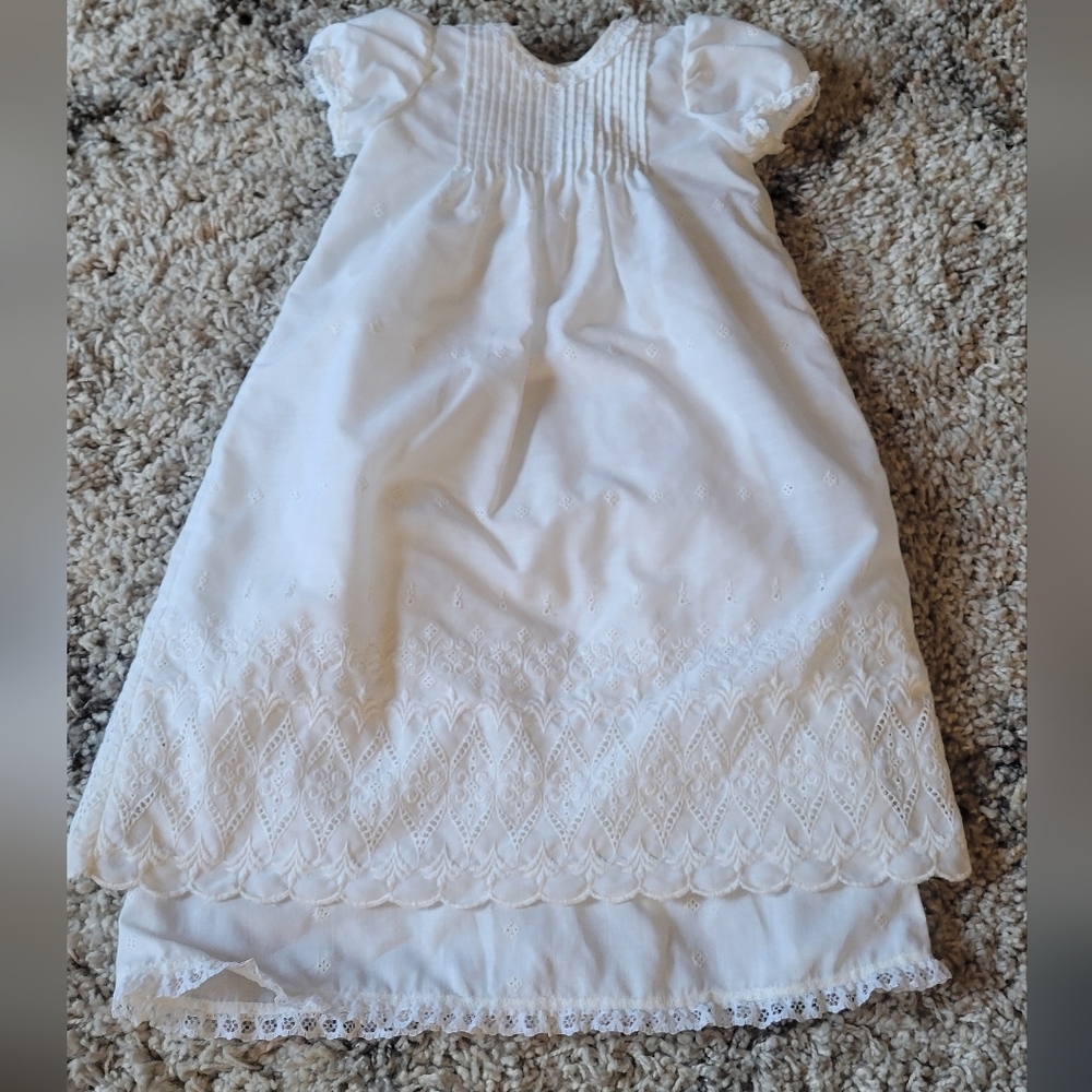 Vintage Handmade Gown Size 6 Months